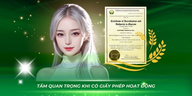 Tìm hiểu vai trò của giấy phép trong ngành cá cược