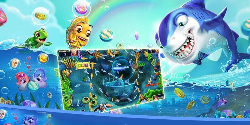 Bắn cá thần tài 58WIN được thiết kế với biểu tượng tài lộc